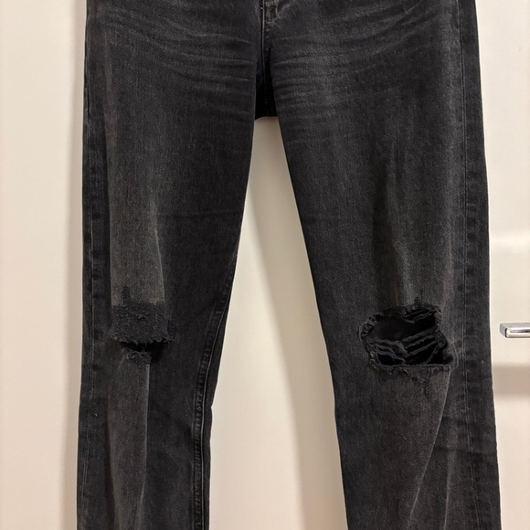 Agolde Riley High Rise Straight Crop size 24 - Picture 2 of 6